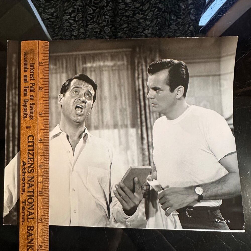 Vintage 1961 Swinging Along Tommy Noona Peter Marshall Movie Still B&W Photo - Picture 2 of 13